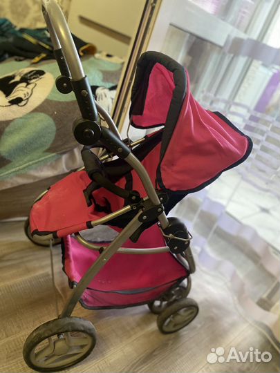 Игрушечная коляска для кукол