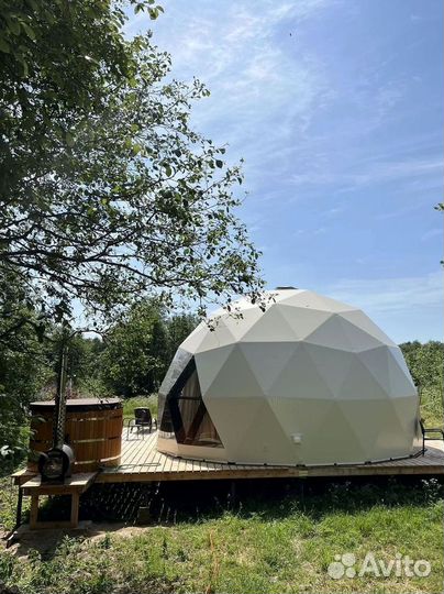 Сферический шатер, Глэмпинг диаметр 7м