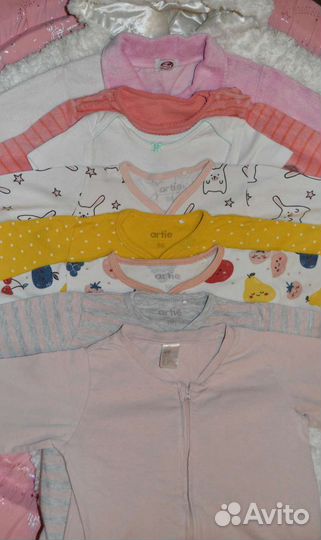 Вещи пакетом для девочки (размер 80- 86, и 92-98)