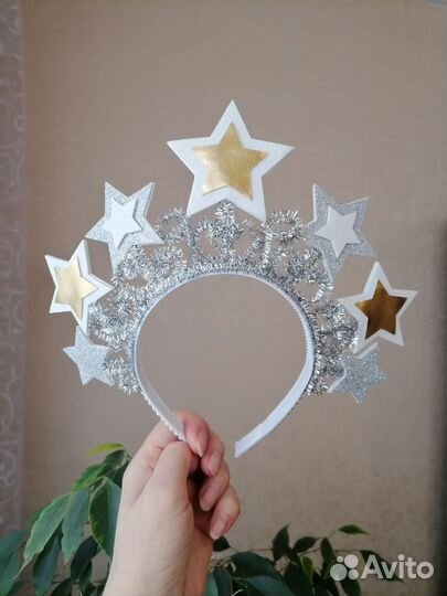 Ободок на Новый год