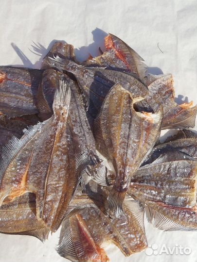 Вяленая мурманская камбала