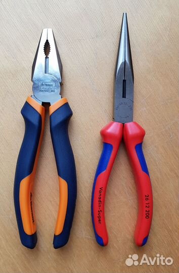 ПЛОСКОГУБЦЫ комб 180мм 60HRC garant (700940 180)