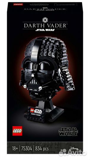 Lego Star Wars 75304 Шлем Дарта Вейдера
