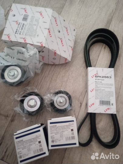 Комплект роликов приводного ремня