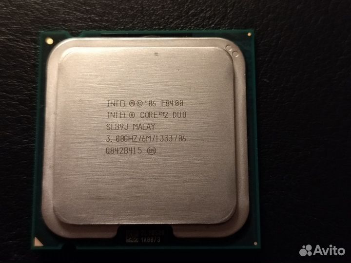 Процессор Intel Core 2 Duo E8400 3 GHz