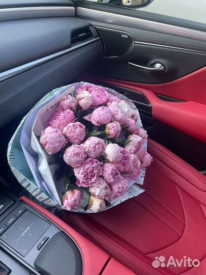 Пионы.букеты из пионов