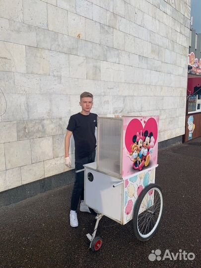 Аппарат для сахарной ваты газовый