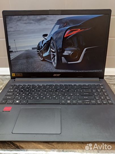 Игровой Acer AMD A6-9220e/SSD256/Radeon530/FHD