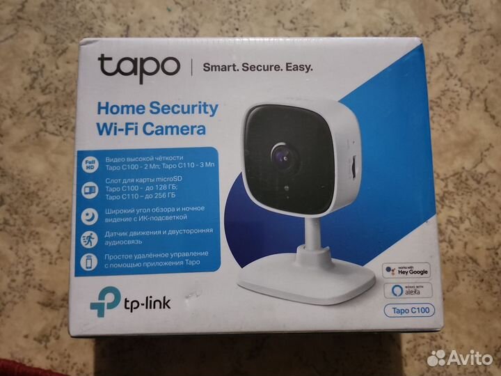 Камера для помещения Tapo C100 новая