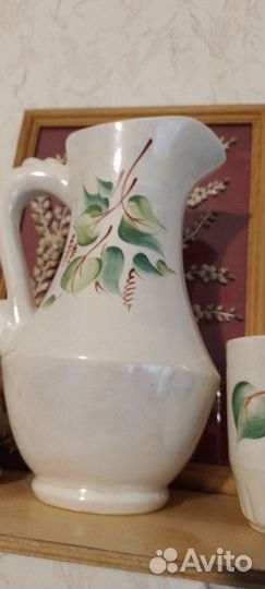 Фарфоровый кувшин СССР