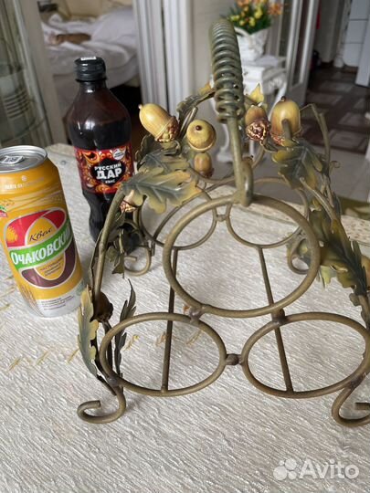 Подставка металлическая для напитков