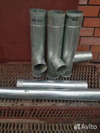 Труба соединительная для дымохода