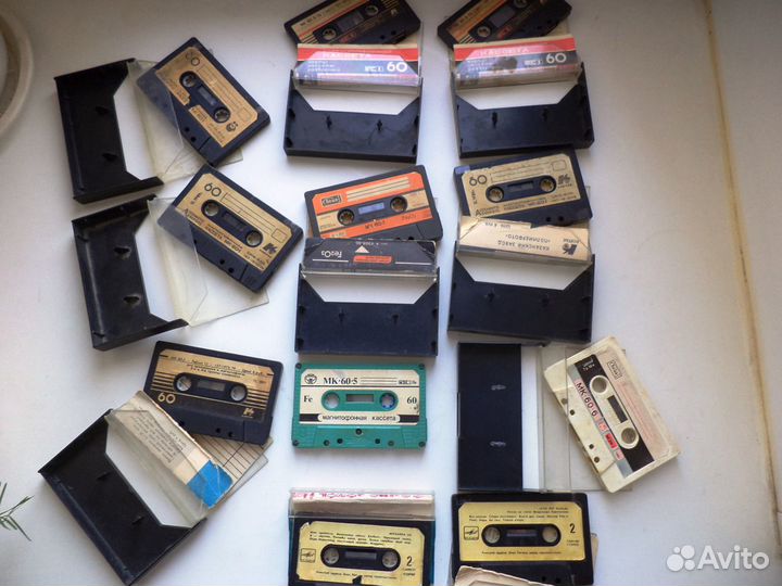Аудиокассеты СССР (боксы)