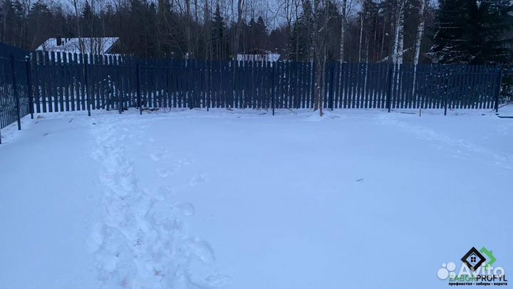 Заборы из профнастила