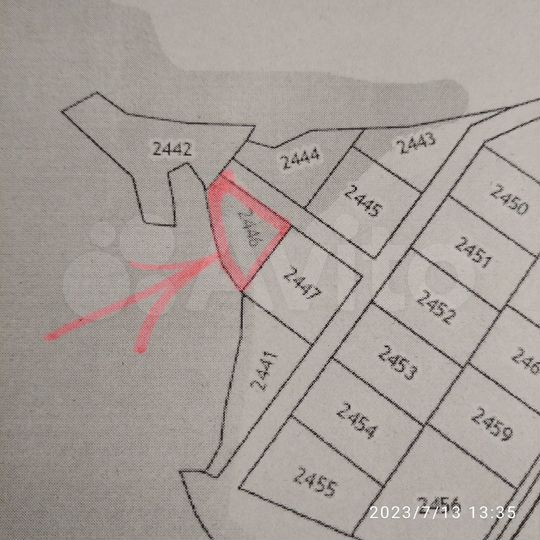 Участок 7,4 сот. (ИЖС)