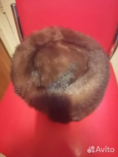 Шапка норковая женская