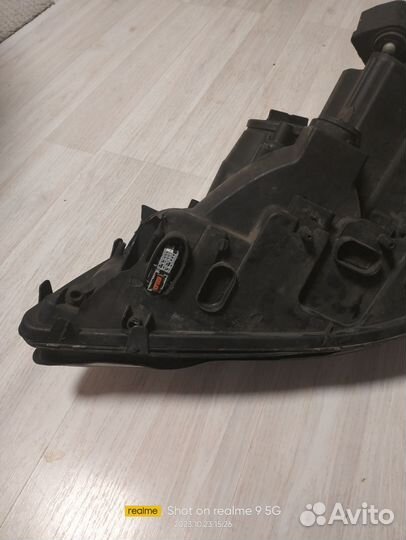 Mercedes ml w164 рестайлинг фара