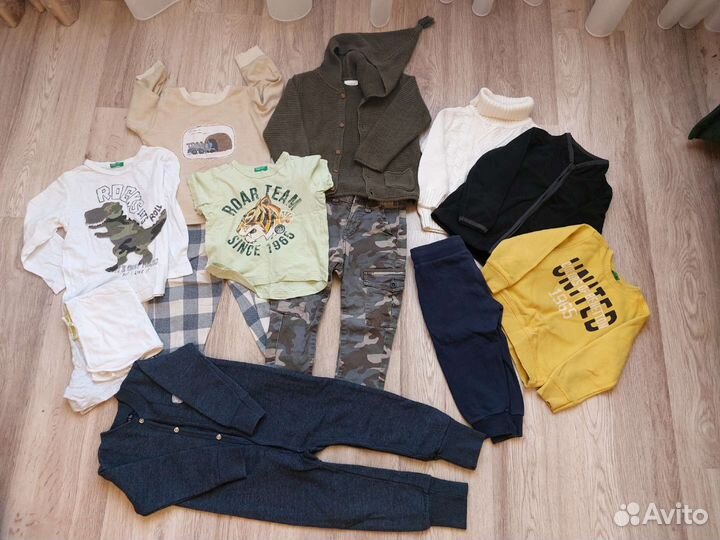 Пакет вещей для мальчика 2 года 90см