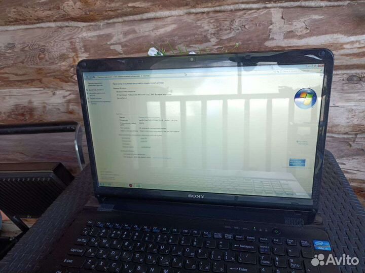 Ноутбук sony vaio sve171e13v