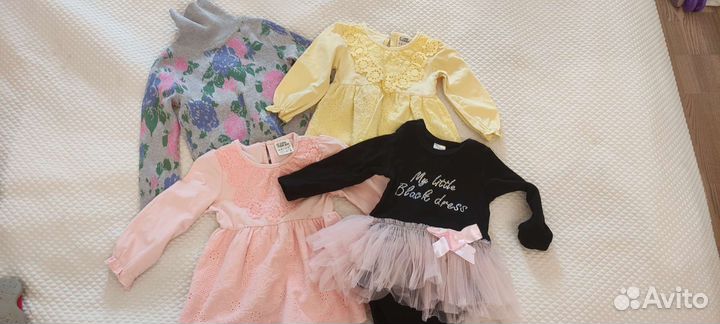 Вещи пакетом для девочки до года