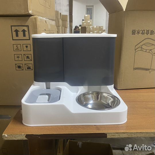 Автокормушка и автопоилка для кошек и собак