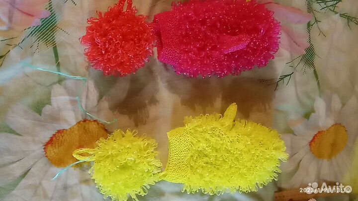 Мочалка ручной работы