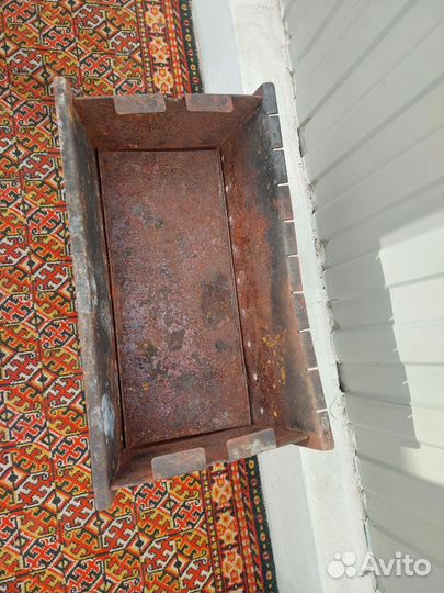 Мангал из металла разборный