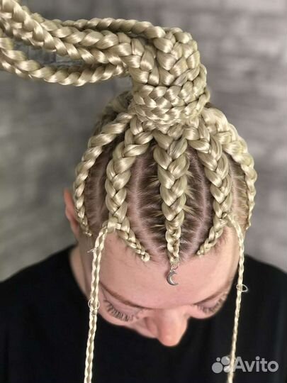 Косы, косы с канекалоном, афрокосы, боксерские кос