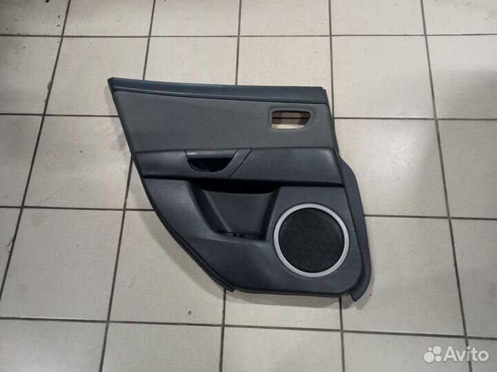 Карта задней левой двери Мазда 3 бк