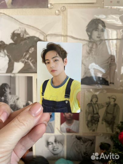 Карты Тэхен бтс