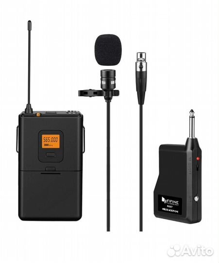 Микрофон петличный, беспр Fifine k037 (бронь)