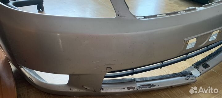 Передний бампер toyota corolla 121
