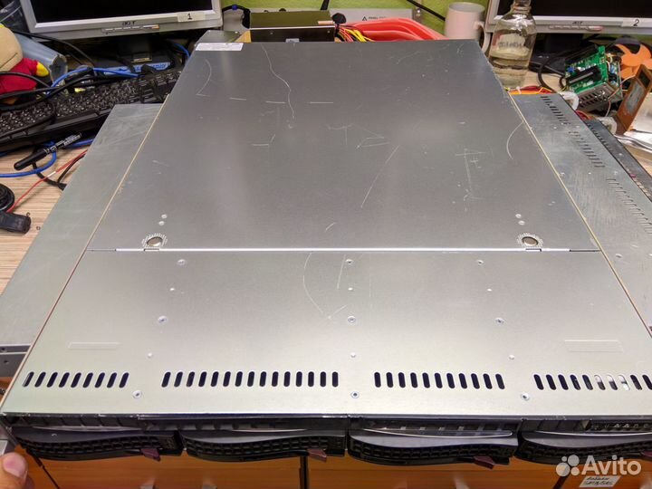 Корпус Серверный 1U Supermicro SC815TQ 4x HDD