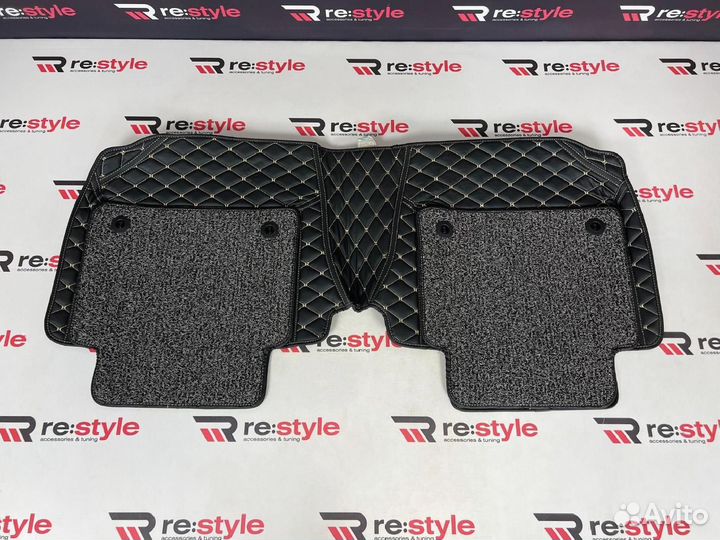 Ковры салона 3D Nissan X-Trail 32 Левый руль U2219