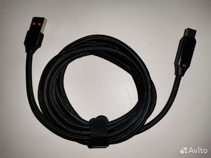 Кабель USB typeC 100Вт, 2 метра