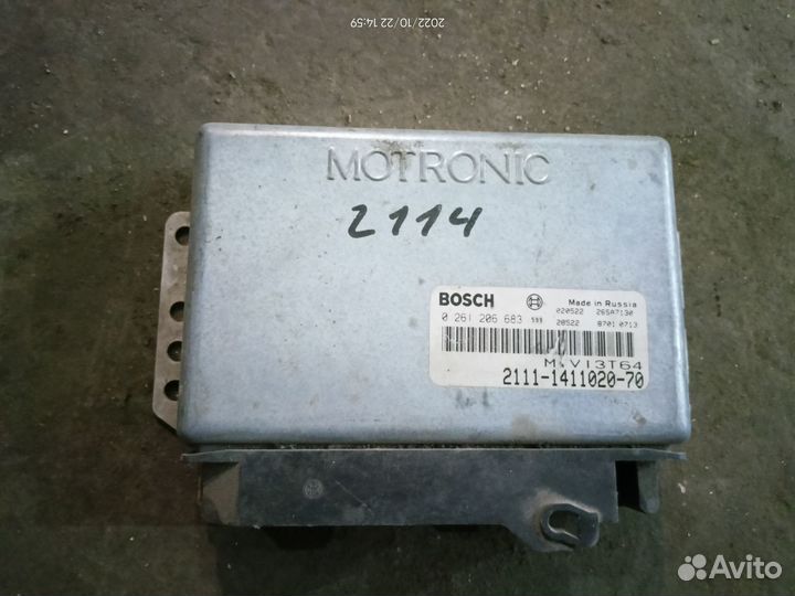 Эбу блок управления двигателем ваз 2111 2114 2109