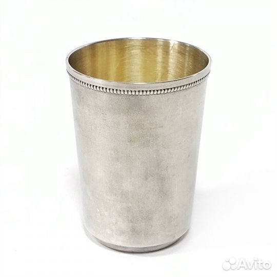 Стопка. Рюмка. Серебро. Позолота 875 проба