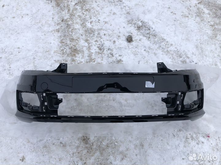 Бампер передний Volkswagen polo 2010-2015 В цвет