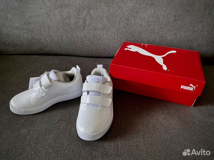 Кеды белые Puma