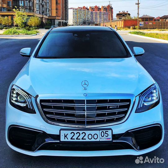 Авто Прокат в Избербаш w222 2019 на свадьбу