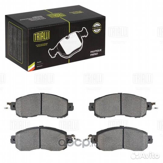 Колодки торм. для а/м Nissan Juke (10) /Teana (03) диск. перед. (PF 4308)