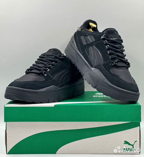 Черные высокие кроссовки Puma Slipstream Xtreme