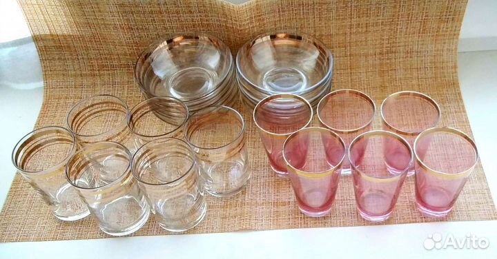 Стопки и розетки из СССР