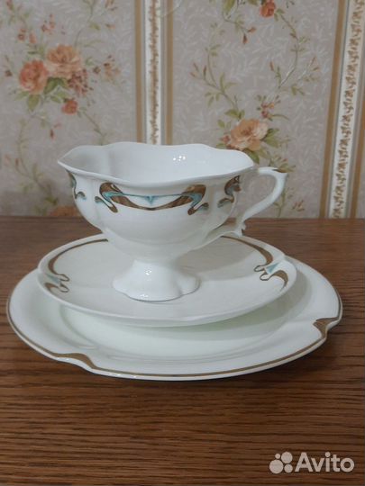 Сервиз Наташа Костяной фарфор лфз