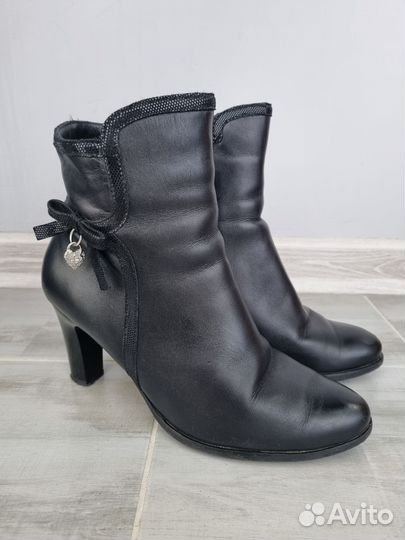 Ботильоны натуральная кожа 39 Польша