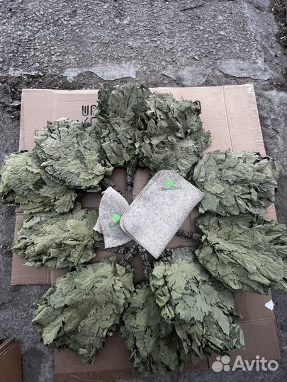 Веники дубовые липовые травы для бани