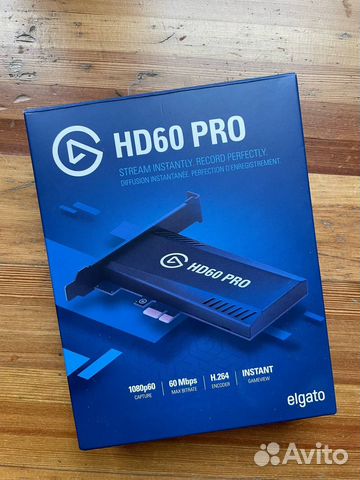 Карта захвата Elgato Game Capture HD60 PRO купить в Санкт-Петербурге ...