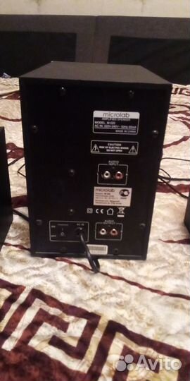 Колонки для компьютера с сабвуфером б/у