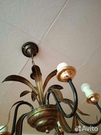 Люстра под бронзу