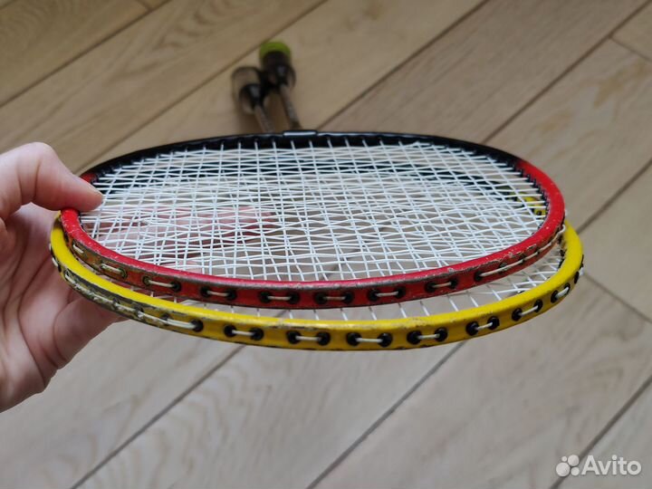 Ракетка для бадминтона torneo и воланчики